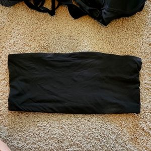 Skims black onyx bandeau medium